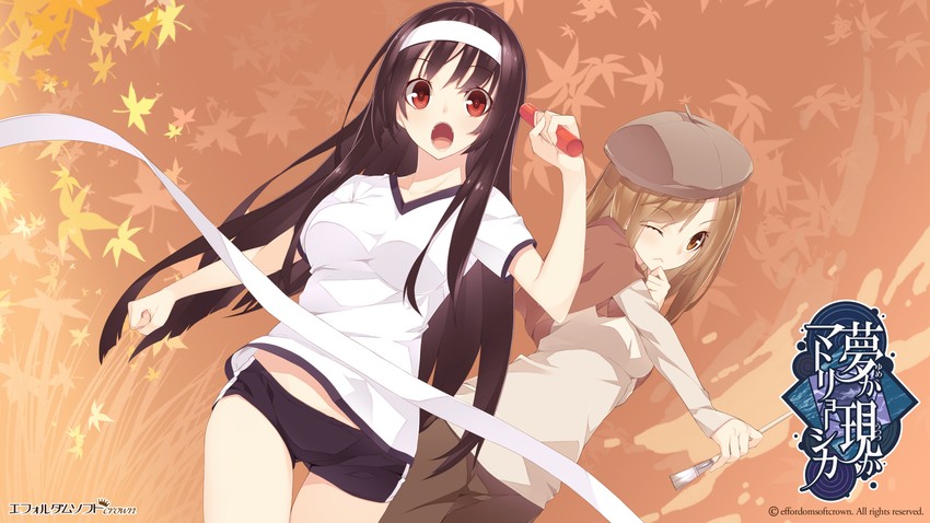 yagiura nagi and houri miyako (yume ka utsutsu ka matryoshka) drawn by senmu_(senmudayo)