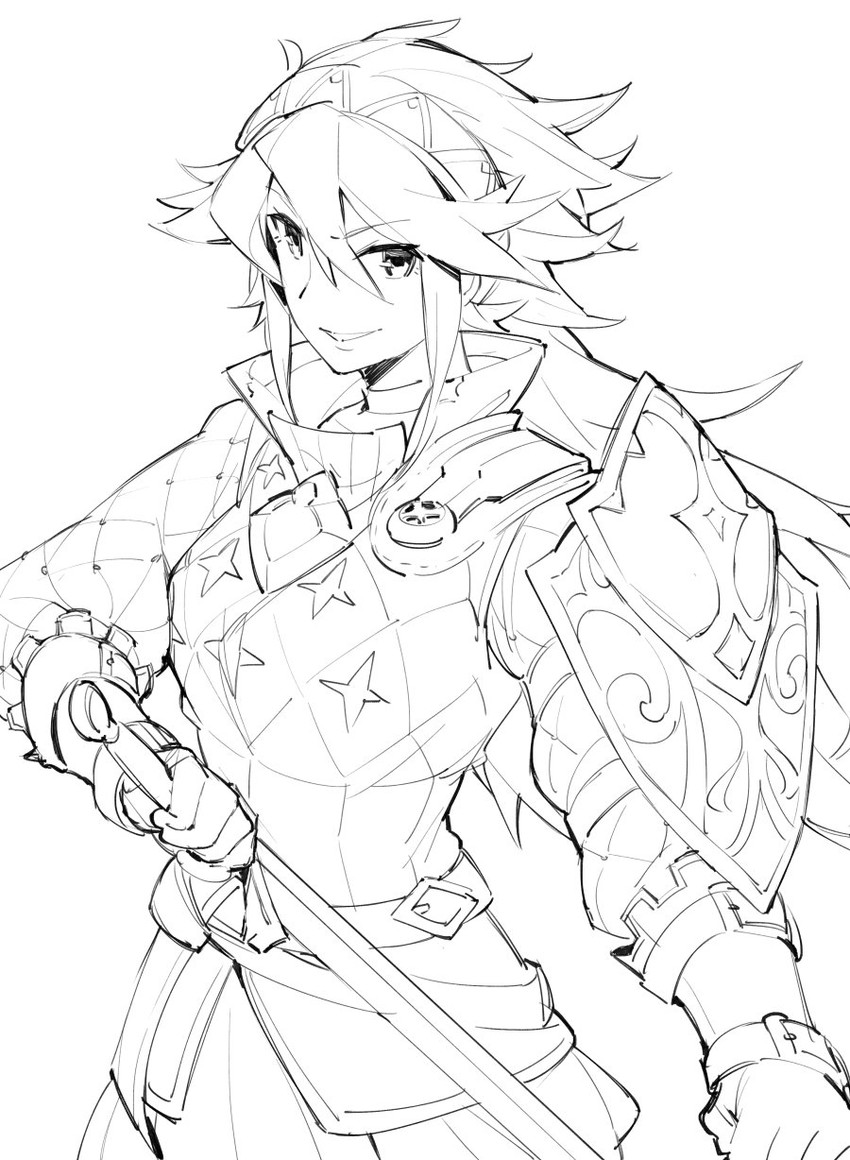 soleil (fire emblem and 1 more) drawn by ge-b