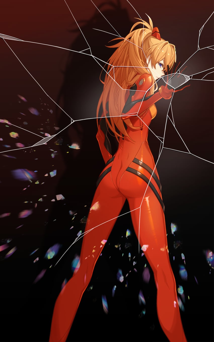 souryuu asuka langley (neon genesis evangelion and 2 more) drawn by cross_akiha