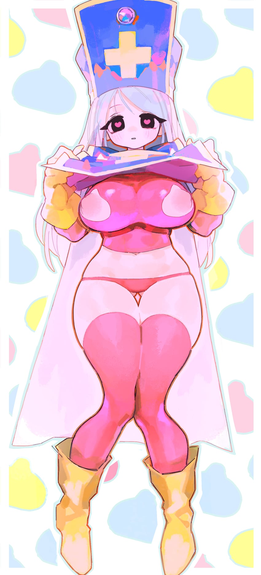 priest (dragon quest and 1 more) drawn by liba_(leo8d)