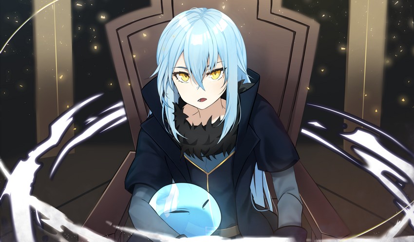 rimuru tempest (tensei shitara slime datta ken) drawn by minjiharu