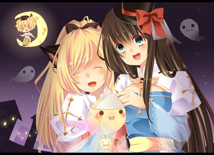 arch bishop, loli ruri, and lude (ragnarok online) drawn by nanami_(s881201guy)