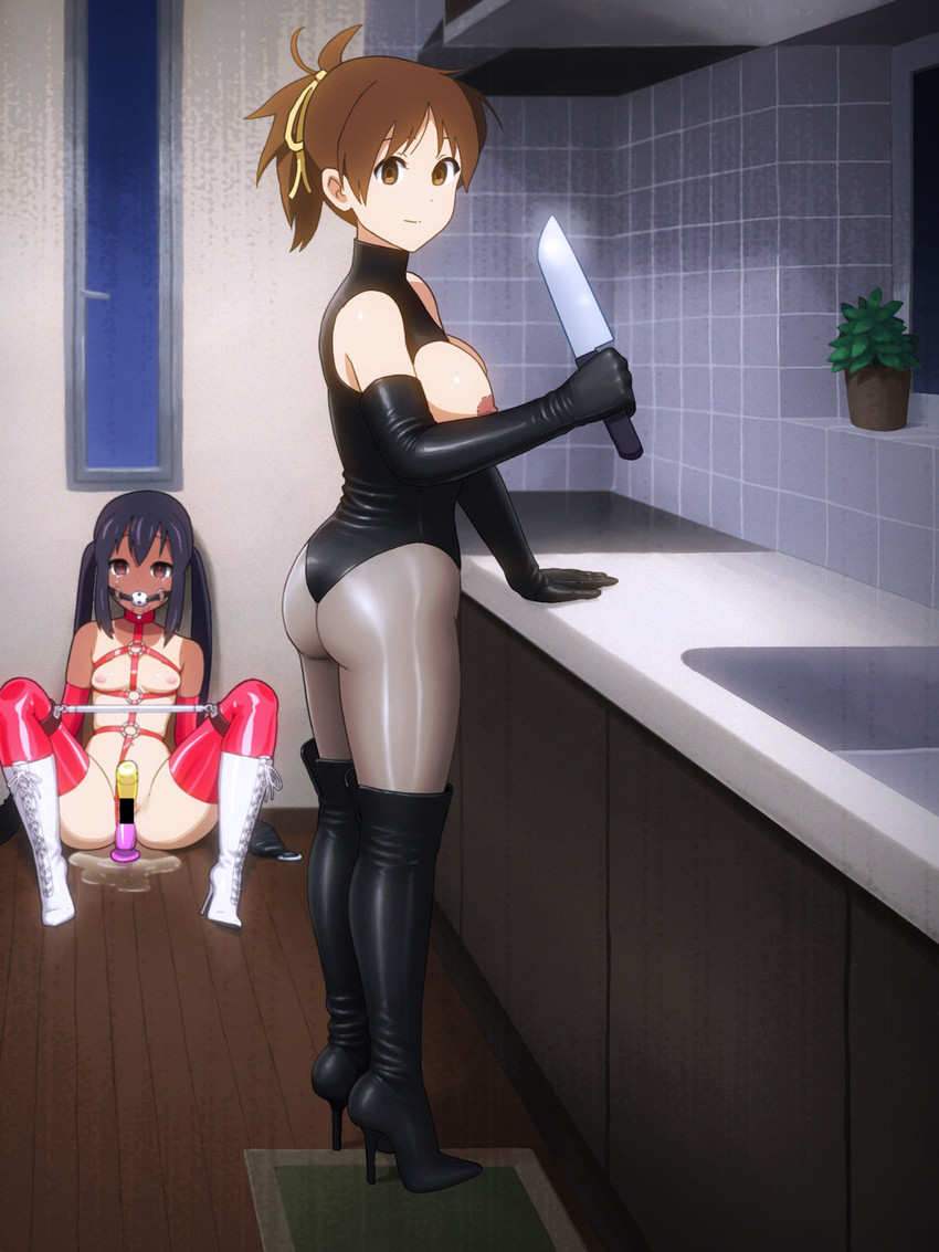 nakano azusa and hirasawa ui (k-on!) drawn by enkaboots