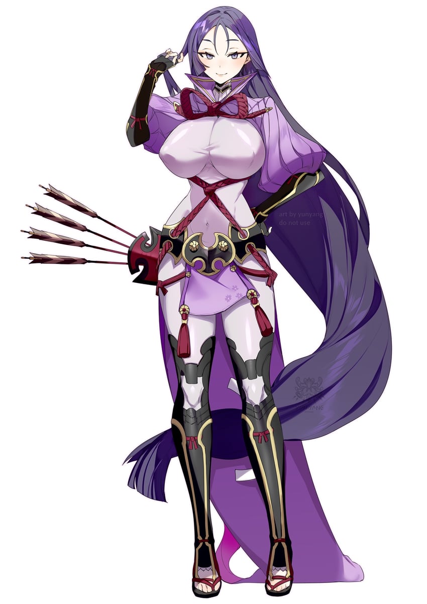 minamoto no raikou (fate and 1 more) drawn by yun-yang