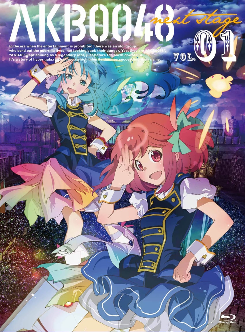 sono chieri and motomiya nagisa (akb0048) drawn by ebata_risa