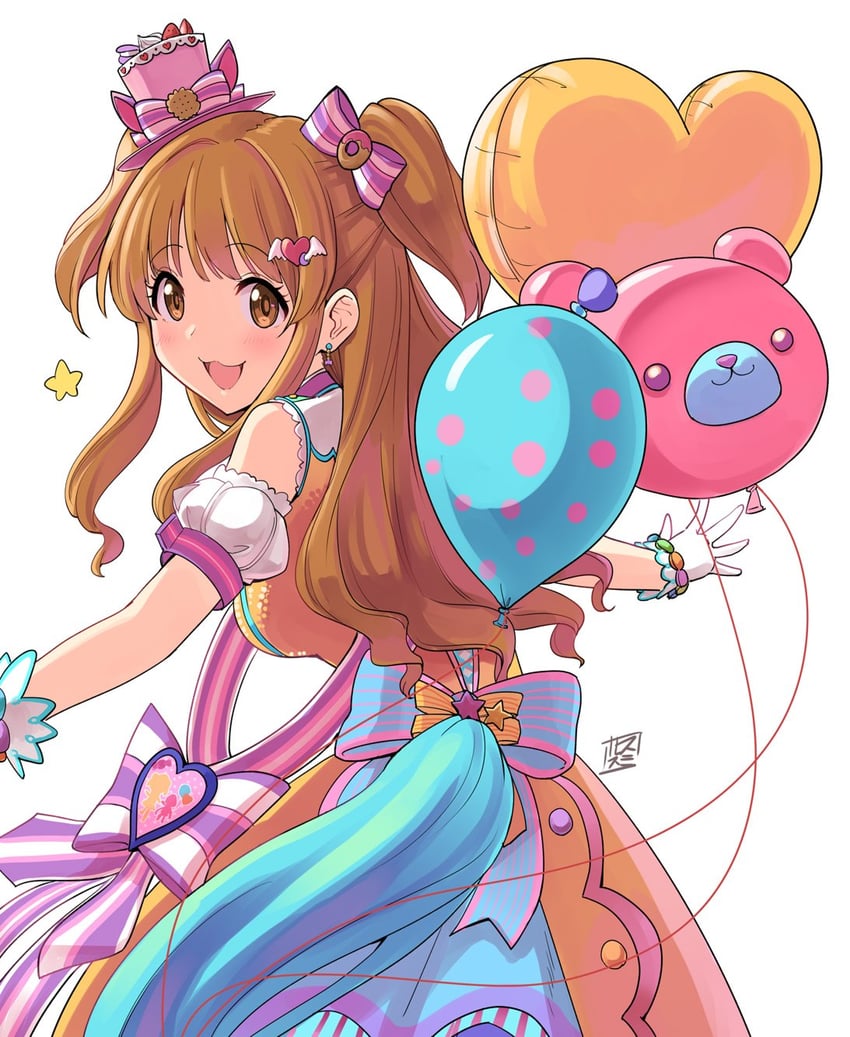 moroboshi kirari (idolmaster and 2 more) drawn by smirs