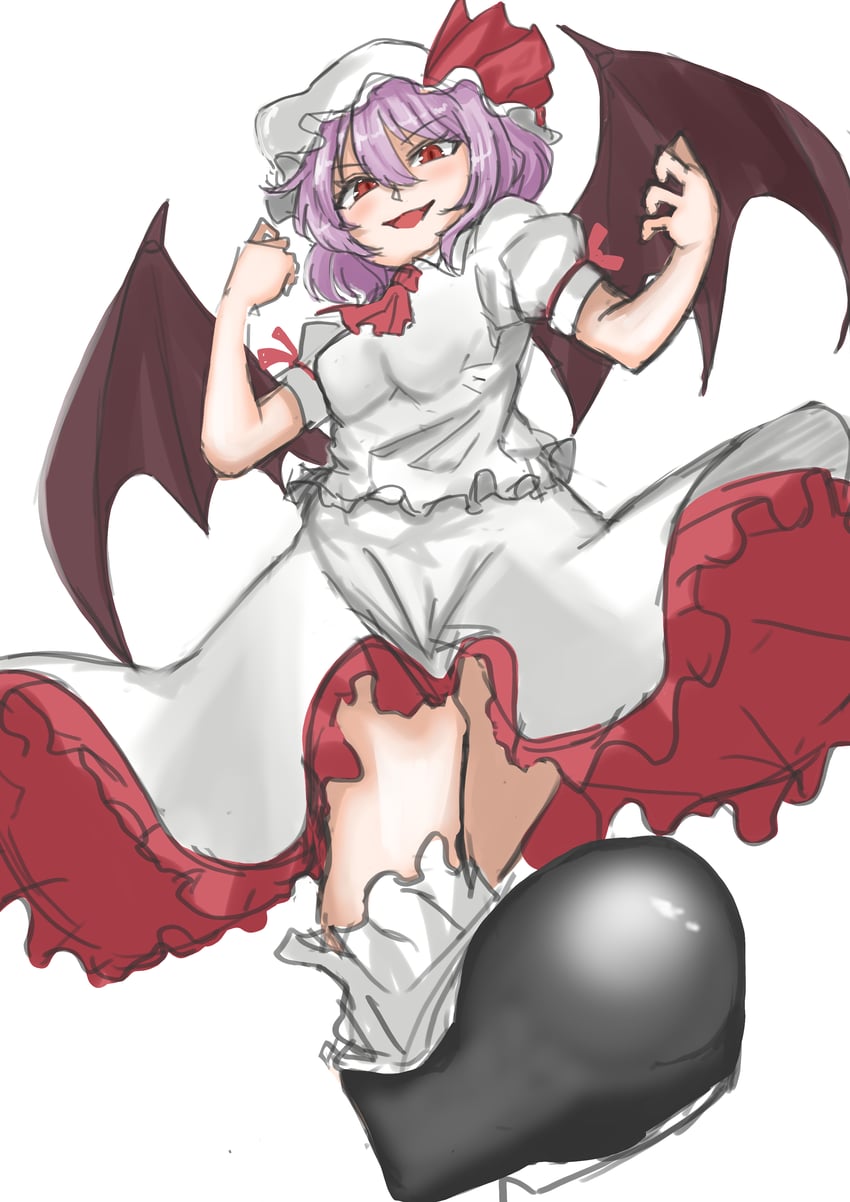 remilia scarlet (touhou and 1 more) drawn by kuraki
