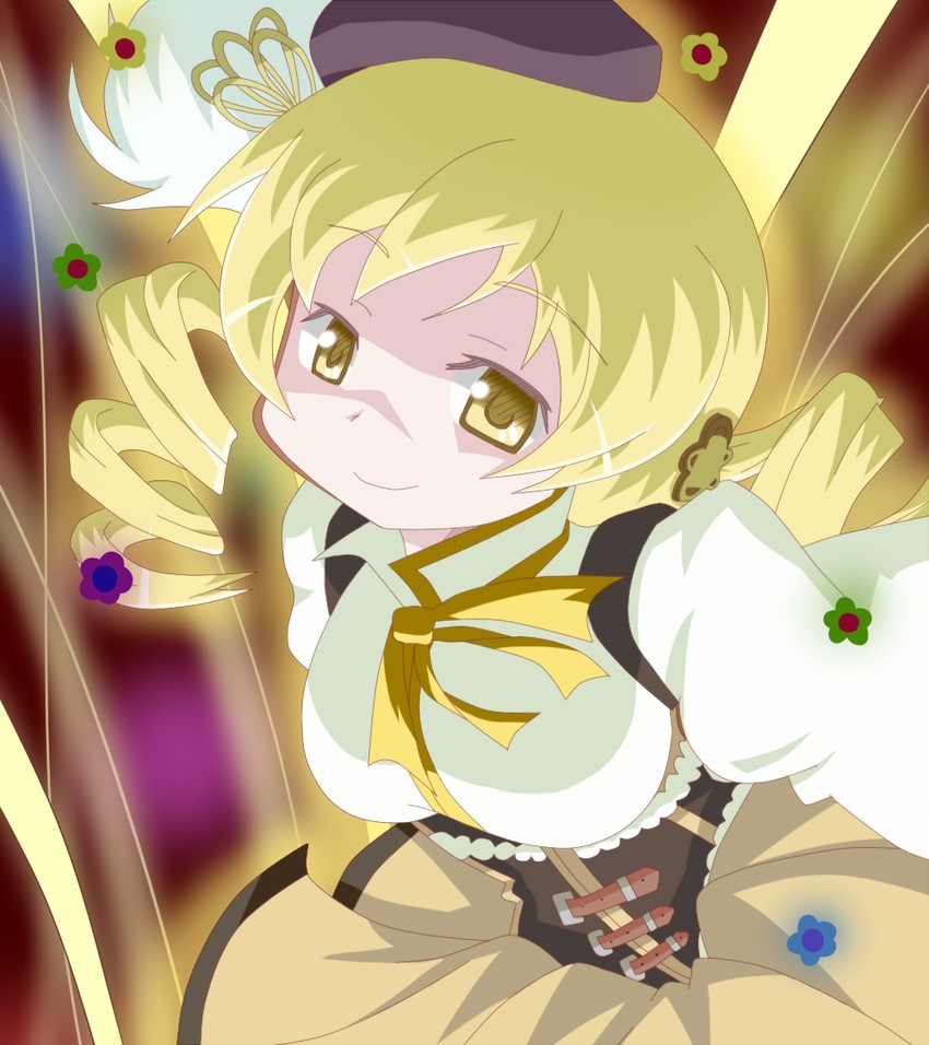tomoe mami (mahou shoujo madoka magica) drawn by corpse_(artist) and philip_(n1k2-j)