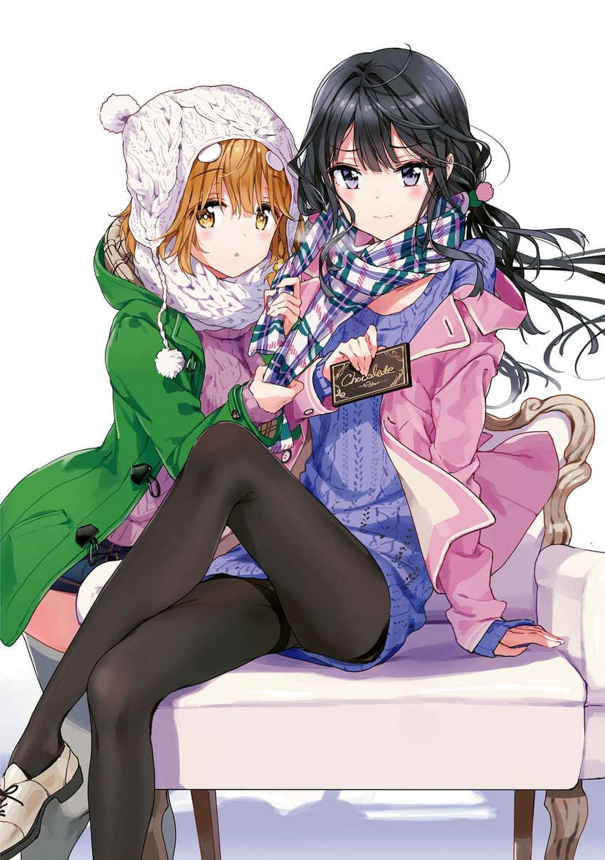 adagaki aki and koiwai yoshino (masamune-kun no revenge) drawn by tiv