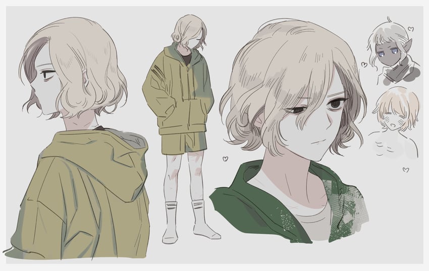 falin touden, mithrun, and thistle (dungeon meshi) drawn by yoursincere