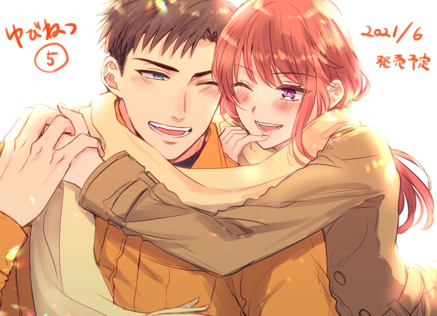 mizuno souma and fujihashi ryou (yubisaki kara no honki no netsujou) drawn by tarou_(you-0512)