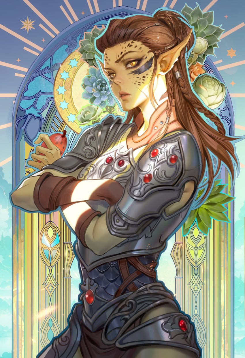 lae'zel (dungeons & dragons and 2 more) drawn by fan_yang_(jiuge)