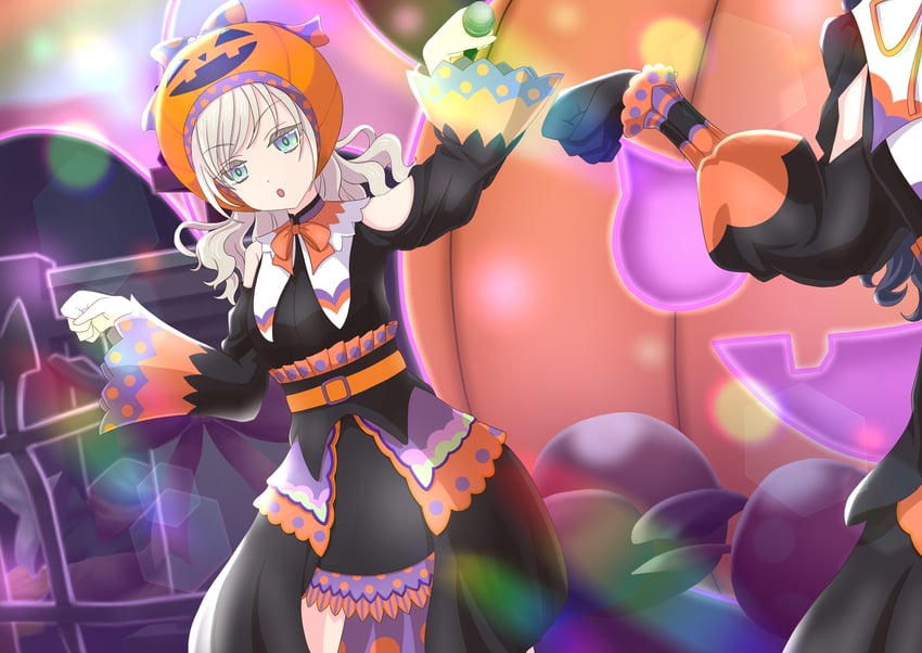 ceras yanagida lilienfeld and katsuragi izumi (love live! and 1 more) drawn by amiz