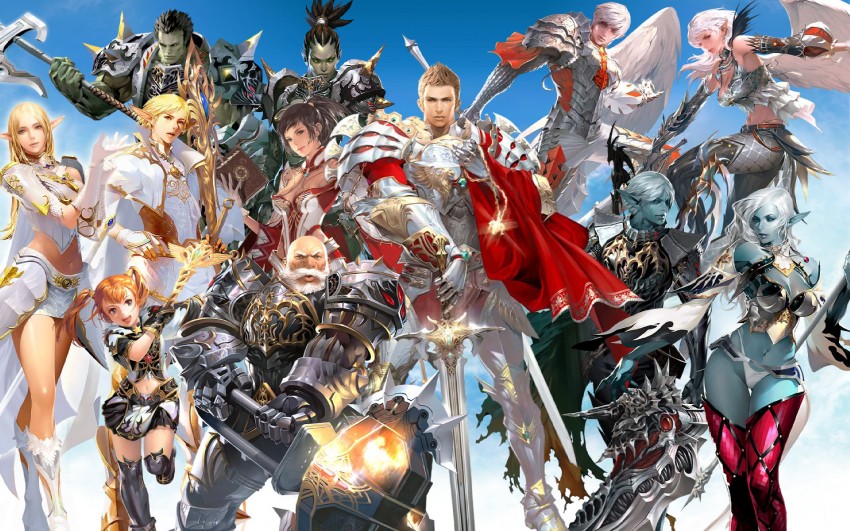 dark elf, elf, human, dwarf, kamael, and 1 more (lineage and 1 more)