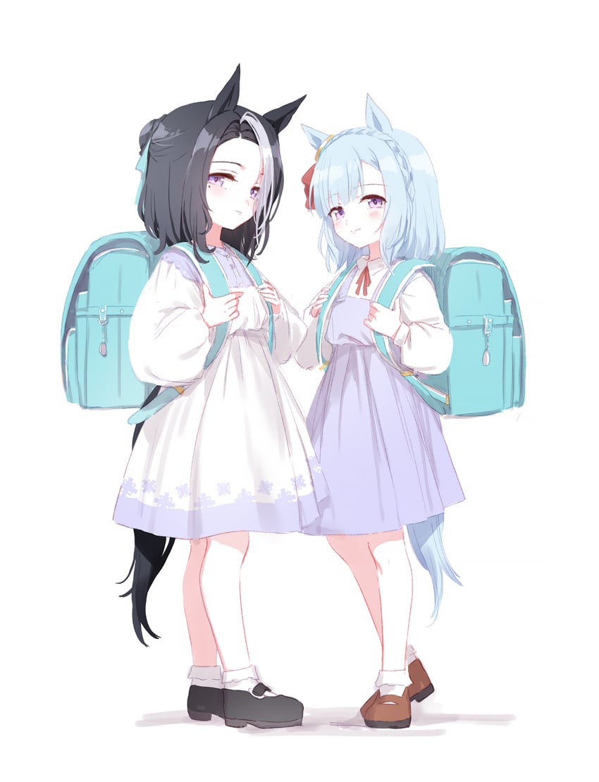 mejiro ardan and mejiro ramonu (umamusume) drawn by romi_(346_ura)