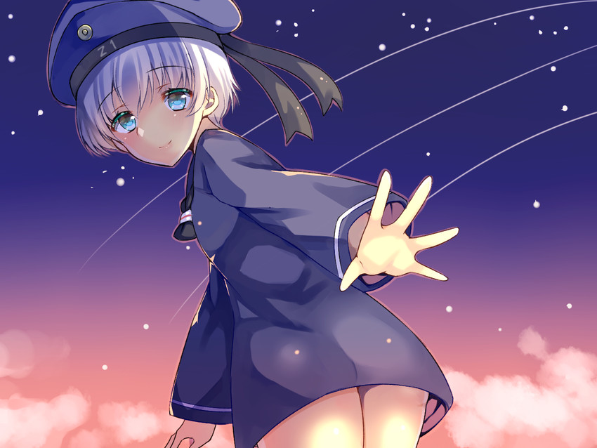 z1 leberecht maass (kantai collection) drawn by aozora_nan