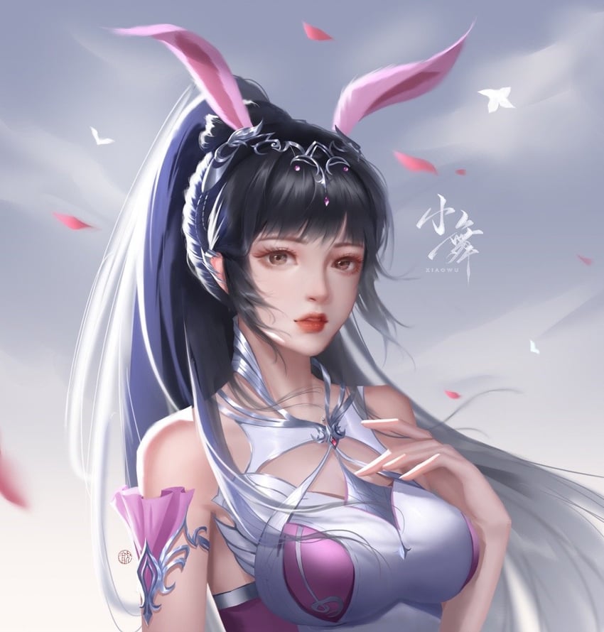xiao wu (douluo dalu) drawn by a_xin_zi_jintian_qia_fan_le_ma