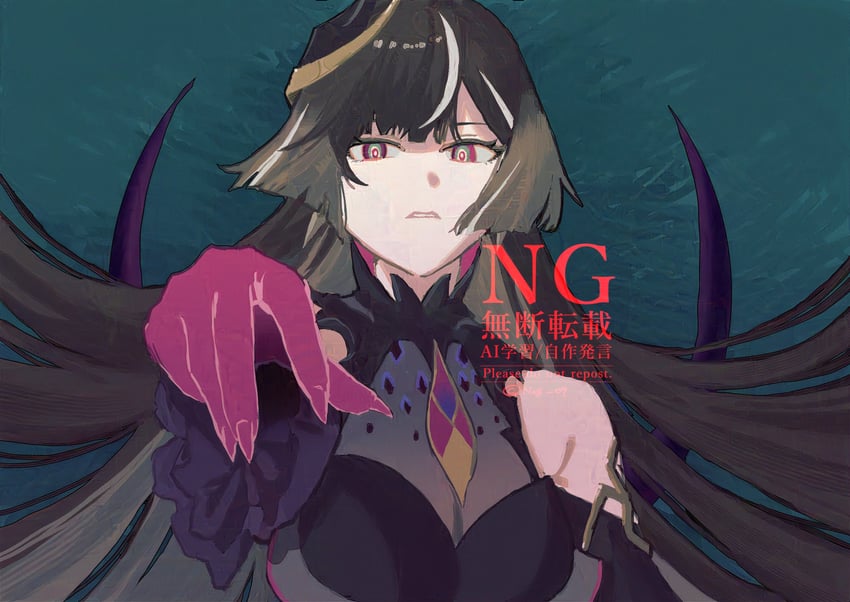 leylah (honkai and 1 more) drawn by nzg_09