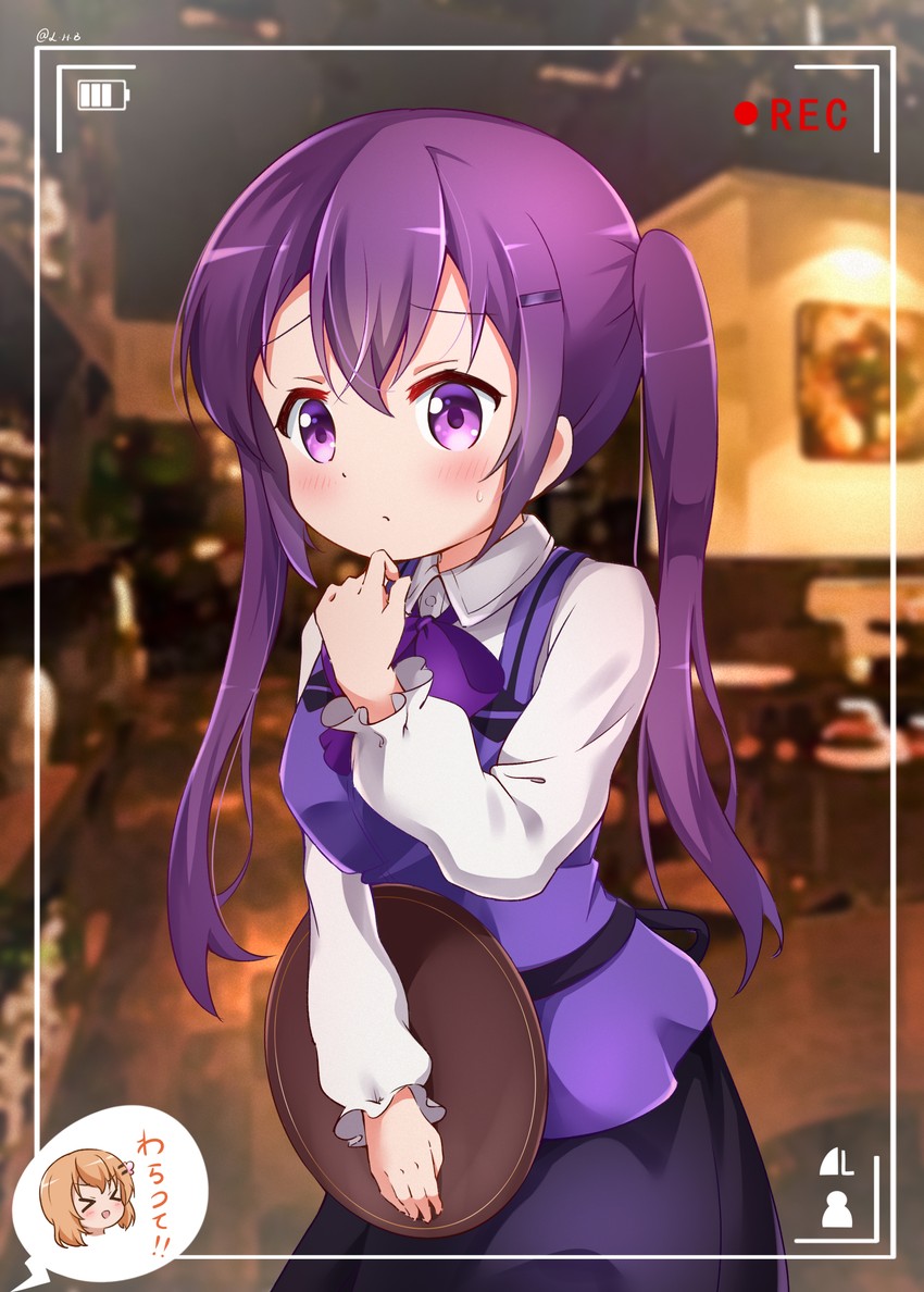 hoto cocoa and tedeza rize (gochuumon wa usagi desu ka?) drawn by painter-lhb