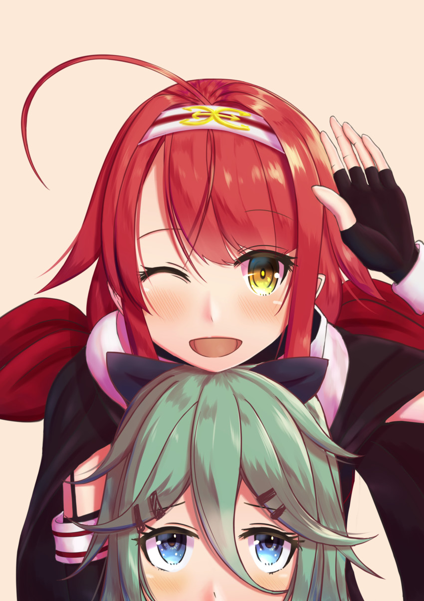 yamakaze, kawakaze, and kawakaze kai ni (kantai collection) drawn by ma_kimere