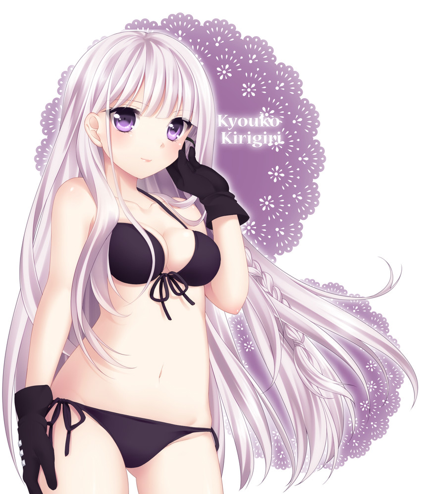 kirigiri kyoko (danganronpa and 1 more) drawn by etou_(cherry7)