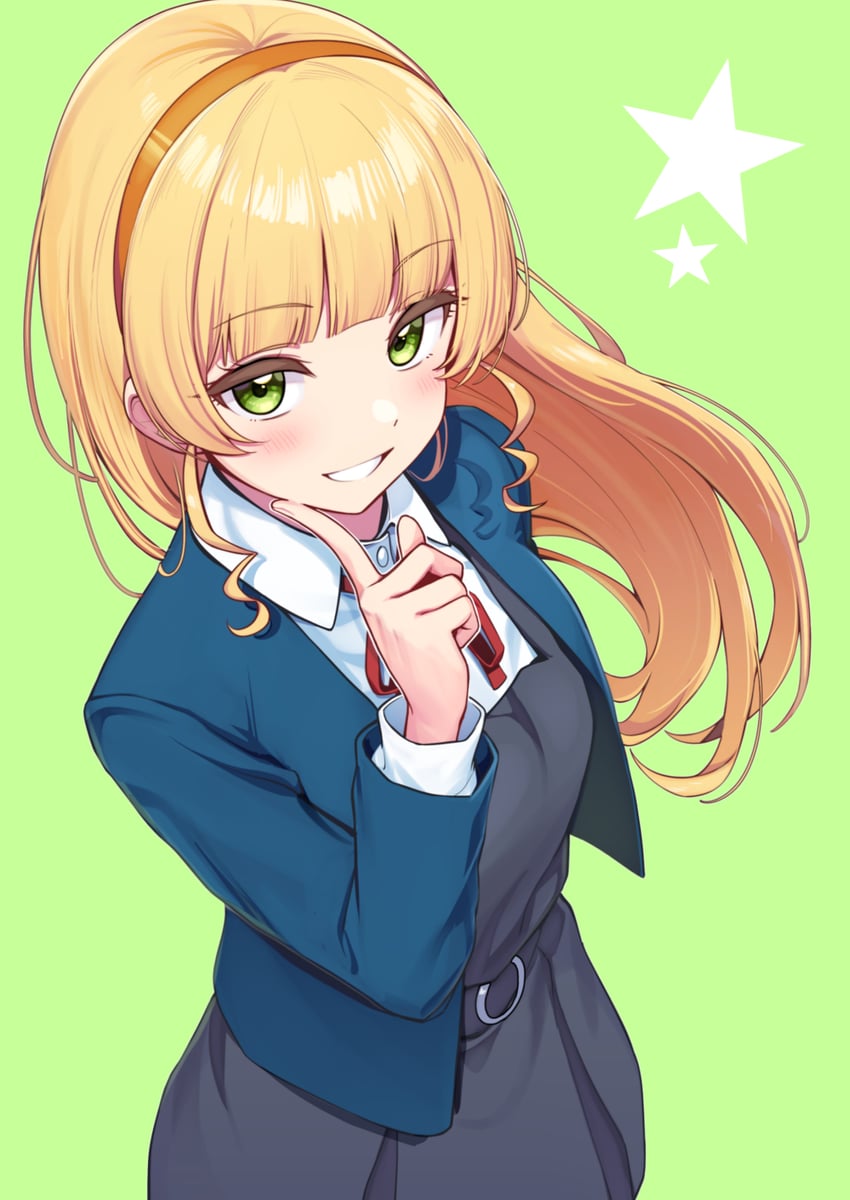 heanna sumire (love live! and 1 more) drawn by deadnooodles