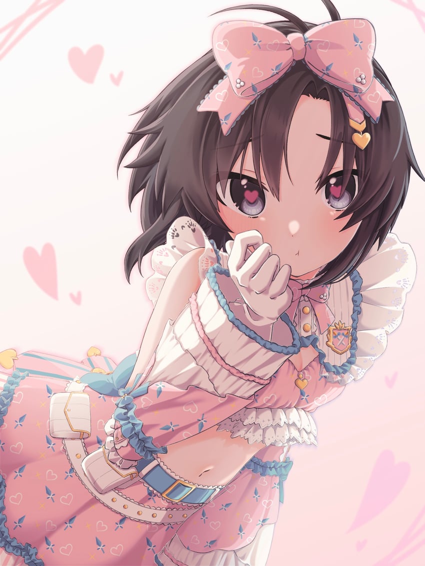 kikuchi makoto (idolmaster and 1 more) drawn by ayuko_ammobium