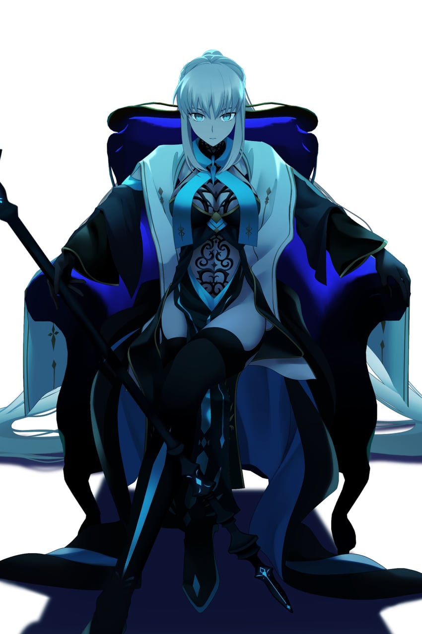 morgan le fay (fate and 1 more) drawn by morita_yuu