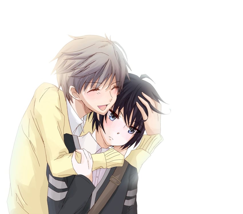 shiki souma and souma mutsuki (fruits basket and 1 more) drawn by kodiakfluffbear
