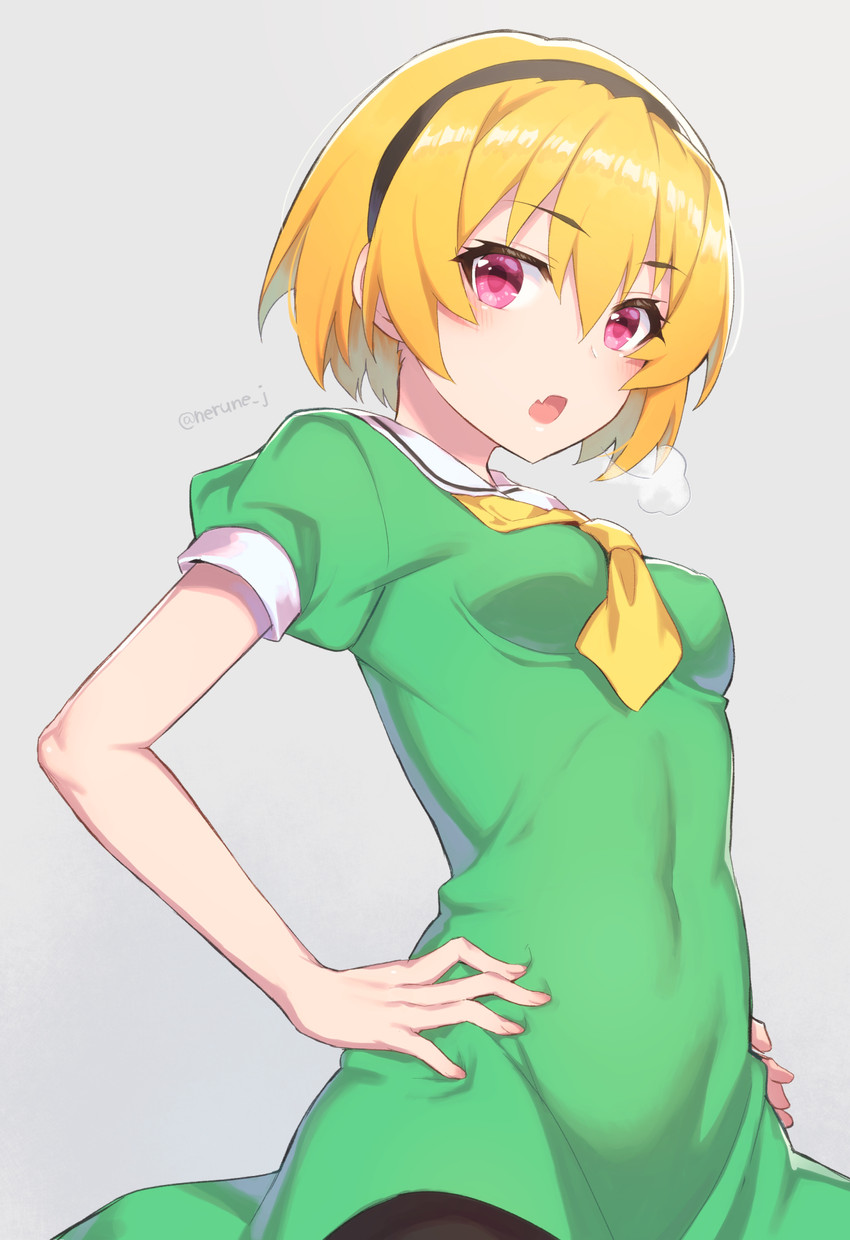 houjou satoko (higurashi no naku koro ni) drawn by nerune_j
