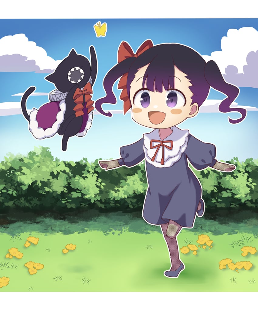 kuro and coco (shadows house and 1 more) drawn by hato_no12