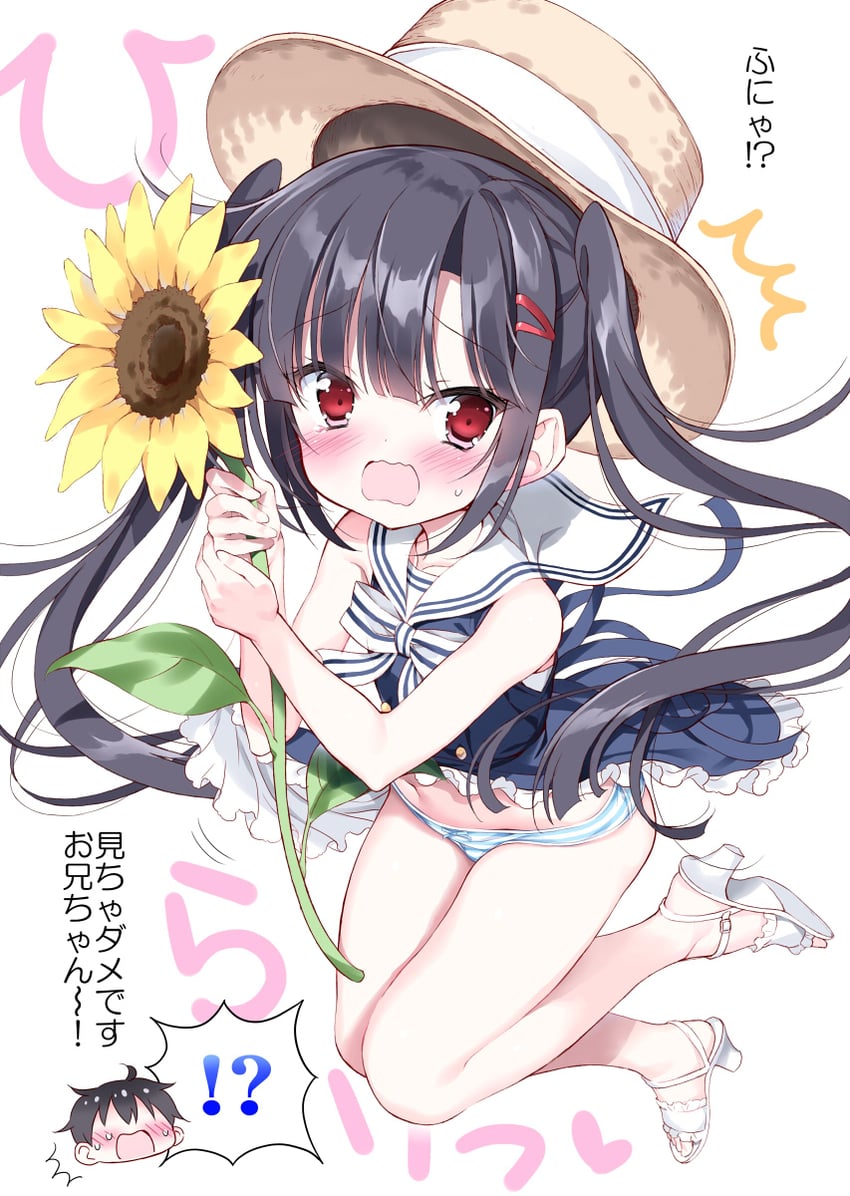 kohinata aoi (original and 1 more) drawn by takahashi_tetsuya