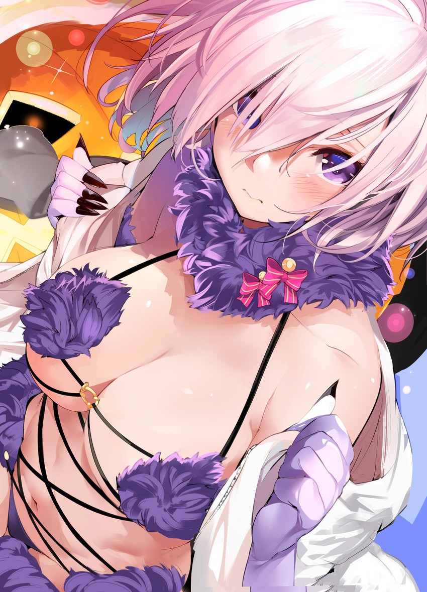 mash kyrielight (fate and 1 more) drawn by marushin_(denwa0214)