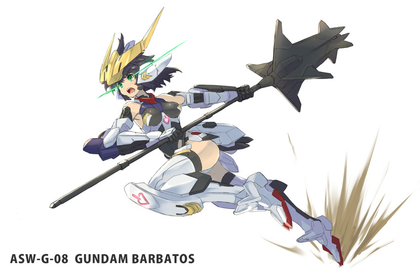 gundam barbatos (gundam and 1 more) drawn by takamine_nadare