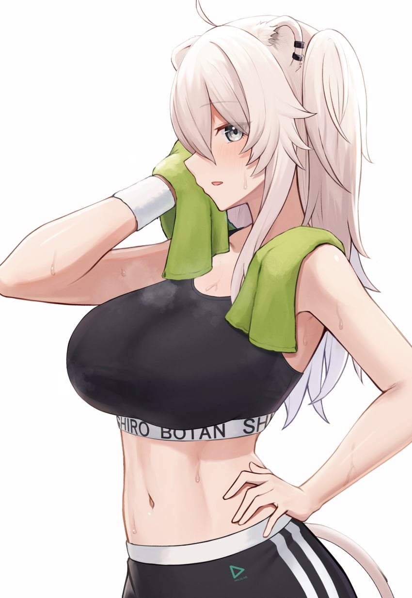 shishiro botan (hololive) drawn by emoto_shikeko