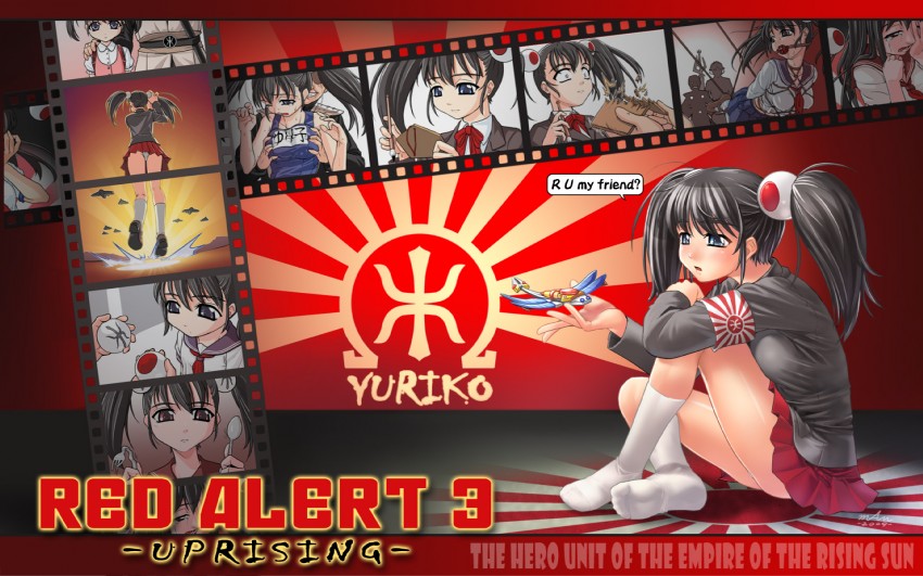 yuriko omega, yuri, and emperor yoshiro (command & conquer and 2 more) drawn by man_(trance)