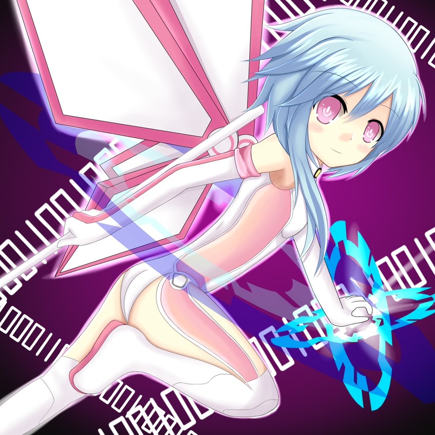 rom and white sister rom (neptune) drawn by shinon_ruku