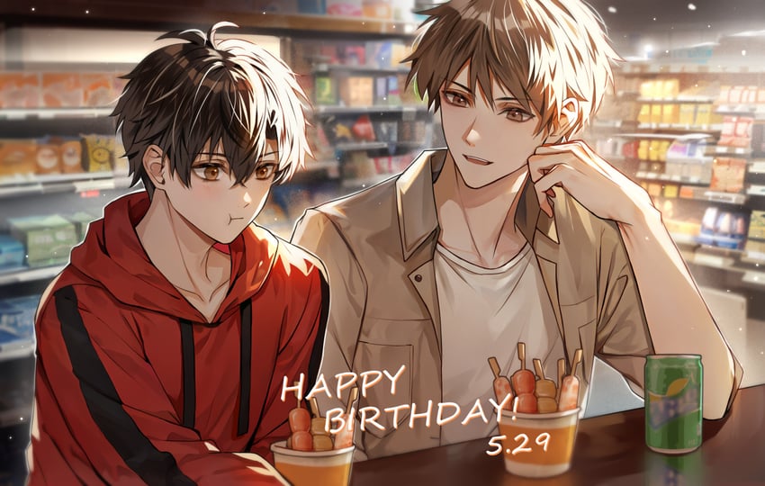 ye xiu and wu xie (quanzhi gaoshou and 1 more) drawn by aguaaaaaa