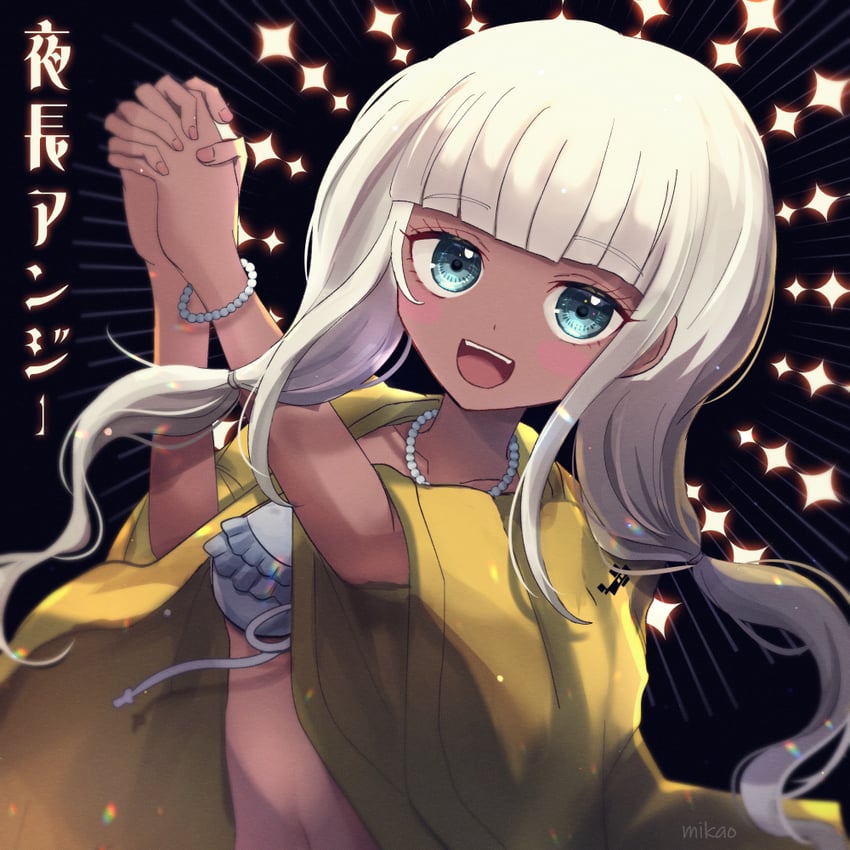 yonaga angie (danganronpa and 1 more) drawn by mikao_(eanv5385)
