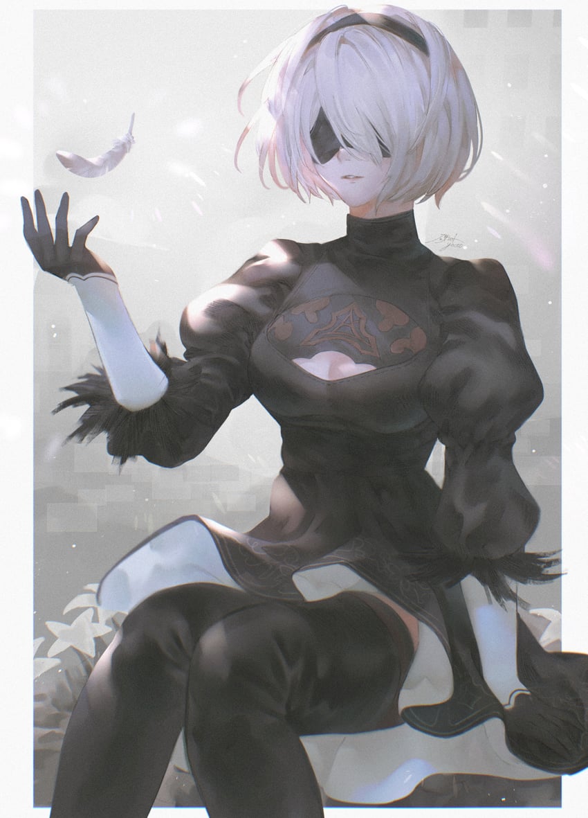 2b (nier and 1 more) drawn by yct_(yoct_o)