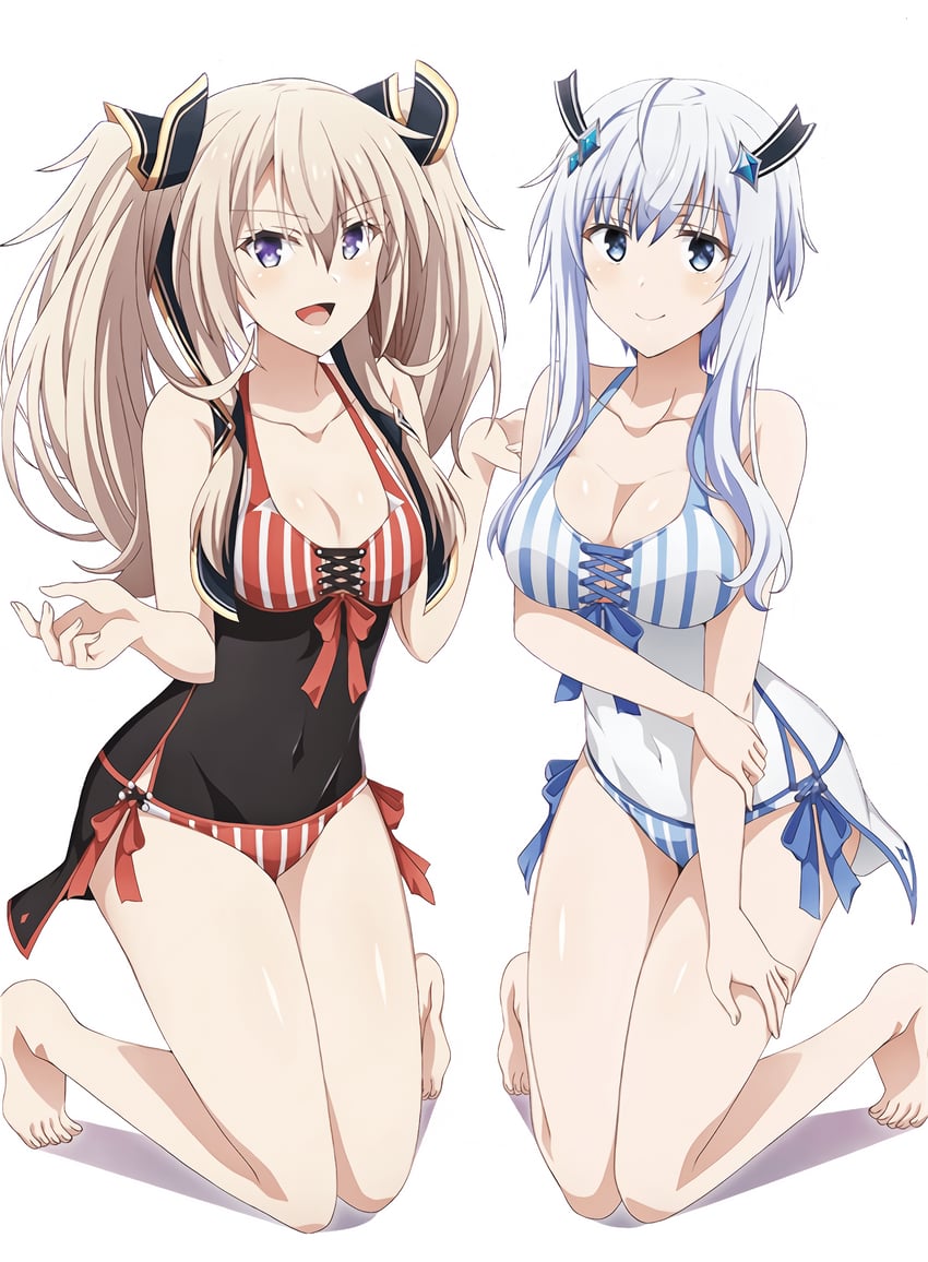 misha necron and sasha necron (maou gakuin no futekigousha) drawn by jackielaw511