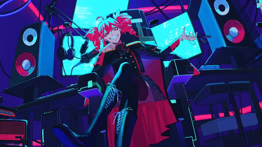 kasane teto (utau and 1 more) drawn by huny