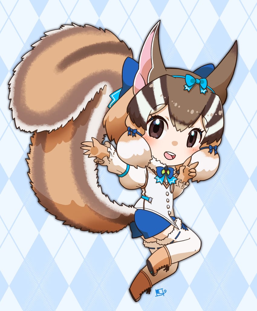 siberian chipmunk (kemono friends and 1 more) drawn by mugise_hitsuji
