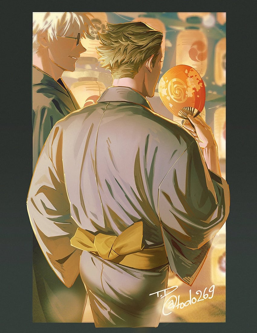 gojou satoru and nanami kento (jujutsu kaisen) drawn by todo269