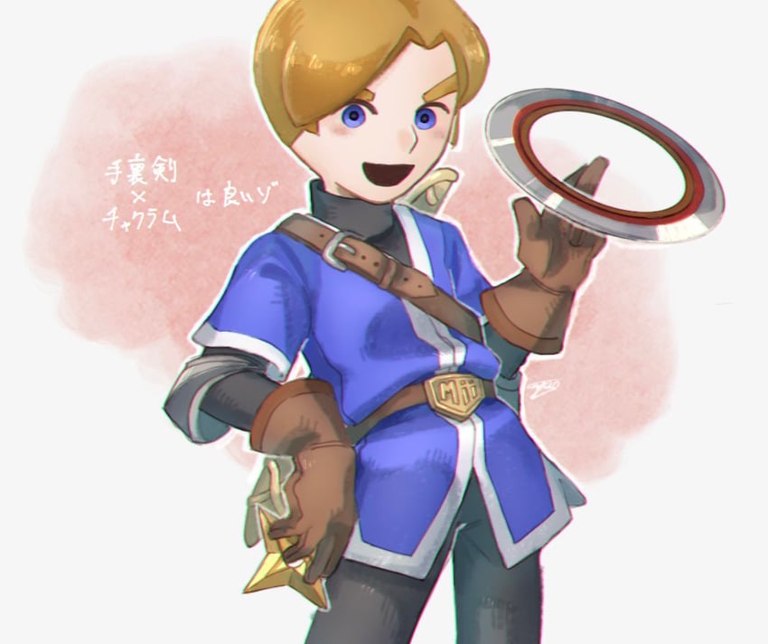 mii and mii swordfighter (super smash bros. and 1 more) drawn by nyo02921978