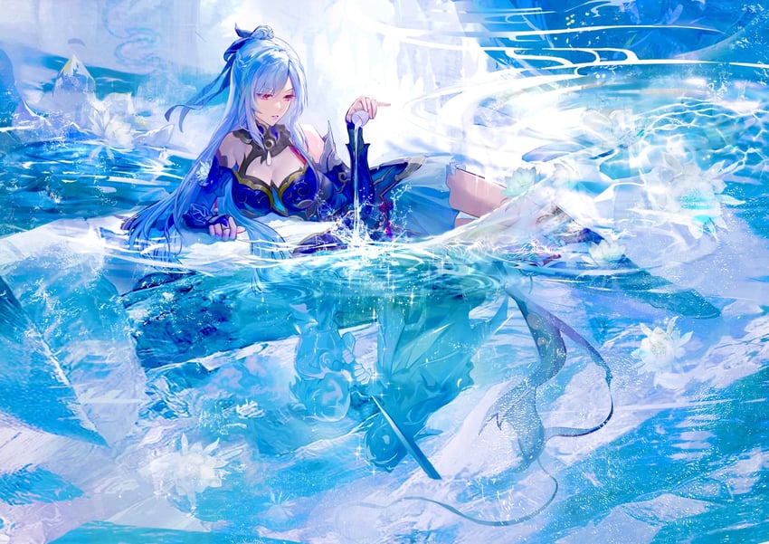 jingliu and jing yuan (honkai and 1 more) drawn by yud79317724
