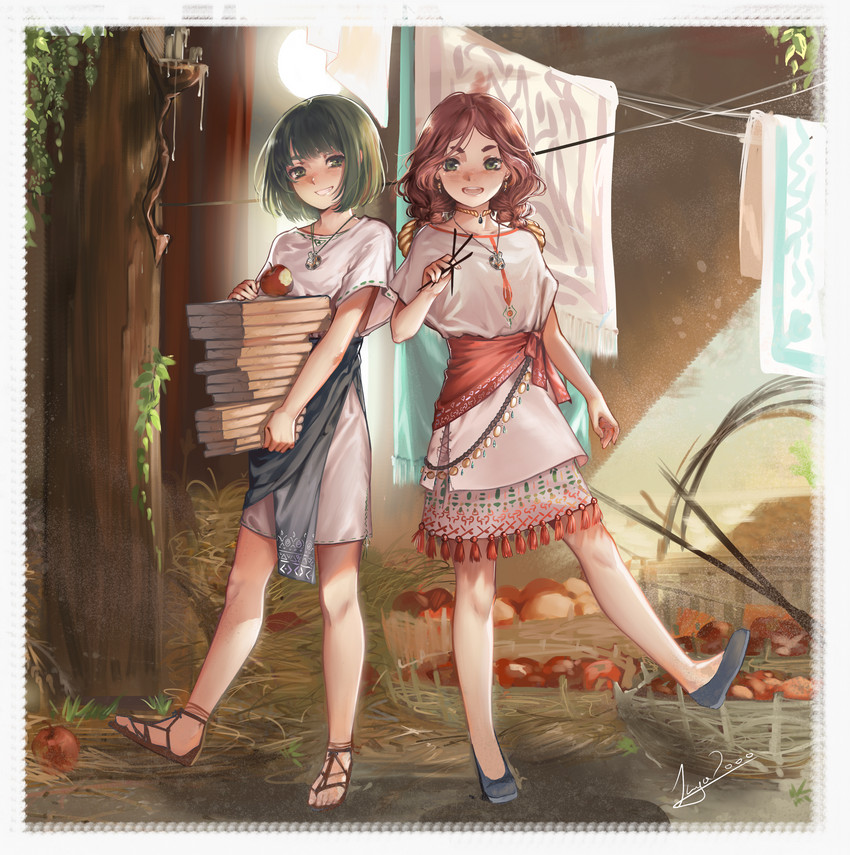 enkidu and shamhat (fate and 1 more) drawn by inga2ooo