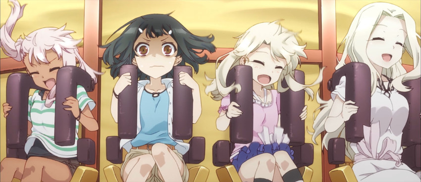 illyasviel von einzbern, chloe von einzbern, miyu edelfelt, and irisviel von einzbern (fate and 1 more)