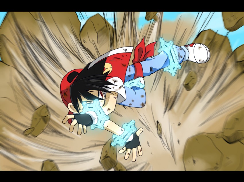 red (pokemon and 1 more) drawn by heki_setsuna
