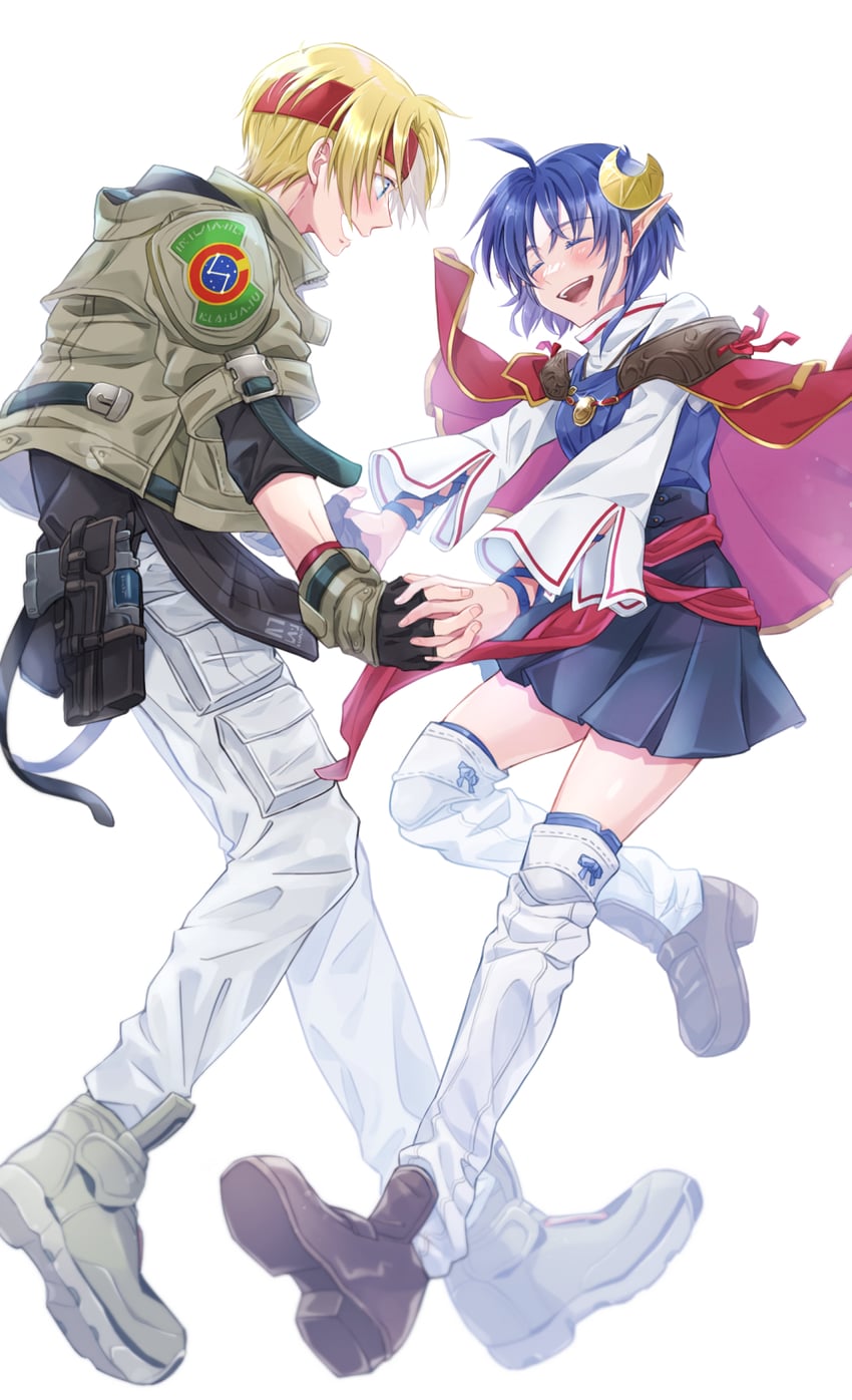 rena lanford and claude c. kenny (star ocean and 1 more) drawn by 19670615t